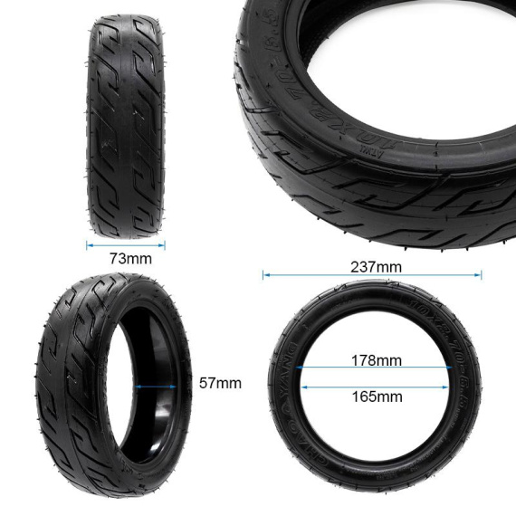 Tubeless Reifen 10x2,7-6,5 [Chaoyang] Edition GEL