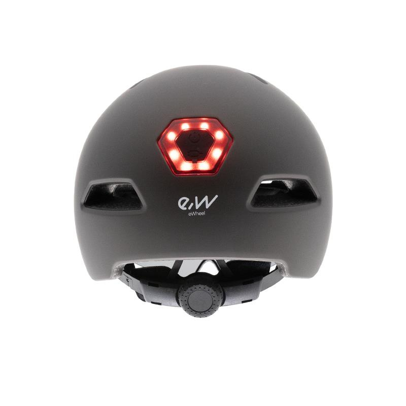 CP03 Helm Grau L mit Rücklicht