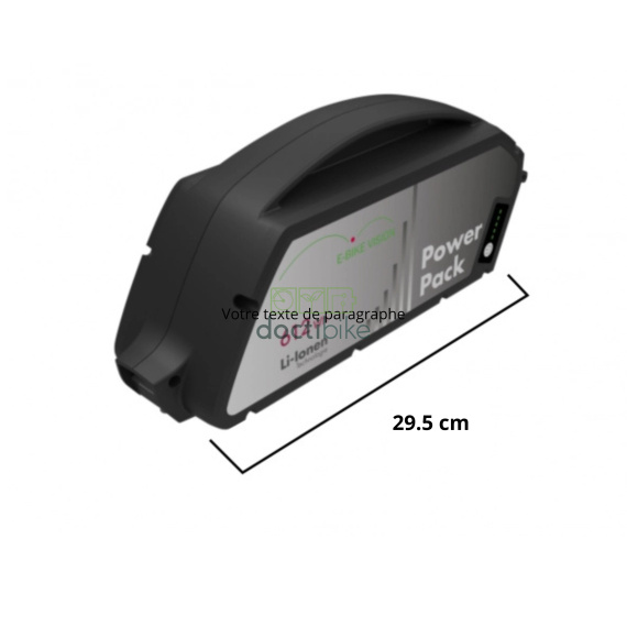 Compatible Battery Bosch PowerPack 612Wh Cadre Classic Line-Doctibike
