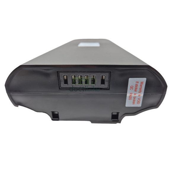 Batterie vélo Arcade Brooklyn 36V 8.8Ah, 9.6Ah et 13Ah - Porte-bagages - vue connecteur de décharge