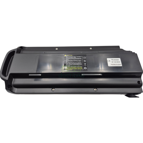 SF-01 Sparta E400 36V 10Ah bagagedrager accu, zwart