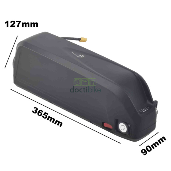 Batteria Hailong G70 48V 20Ah - Connettore di scarica femmina rotondo a 5 pin