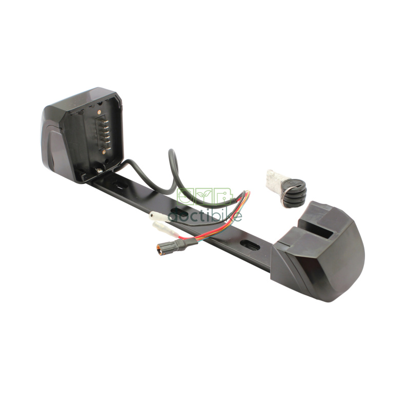 K27E Battery Holder on Frame - UART - Bafang - Black