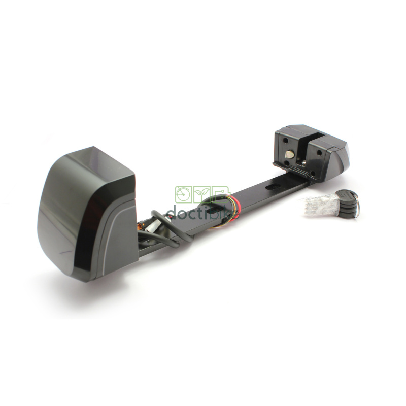 K27E Battery Holder on Frame - UART - Bafang - Black