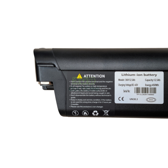 Velair Eclipse EEL 36V 12.5Ah Frame Battery