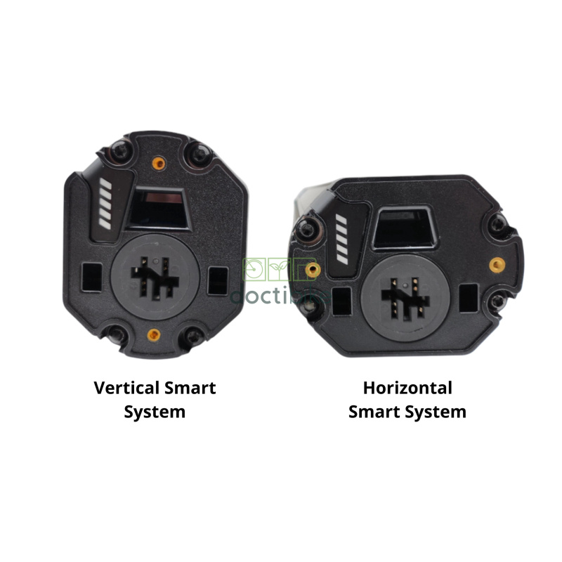 Batteria per bici Bosch Powertube 500 Wh orizzontale BBP3750 - Connettore Smart System - Rotonda - Ricondizionata