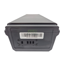 Batteria per bicicletta O2feel da 600 Wh con supporto da portapacchi per motorizzazione sulla ruota e OES - 36 V 16 Ah