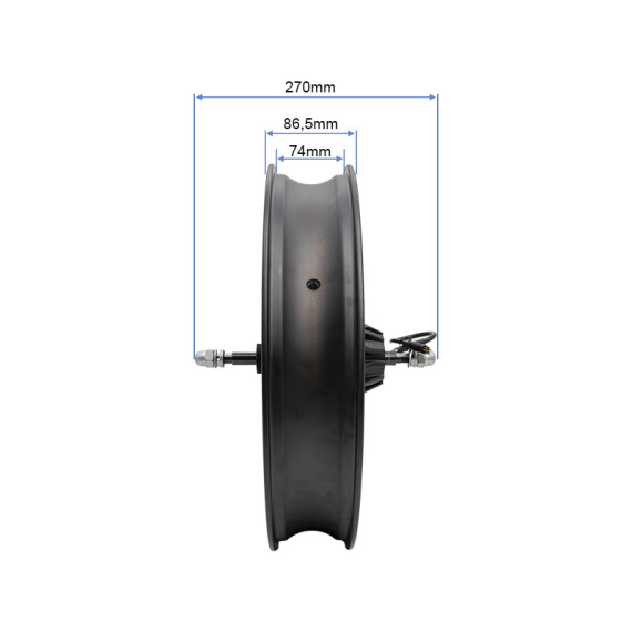 Ruote posteriori 20x4,0 con motore 250W 80Nm LITHOR/BRAVE