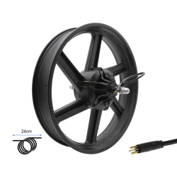 Roues arrière 20x4,0 avec moteur 250W 80Nm LITHOR/BRAVE