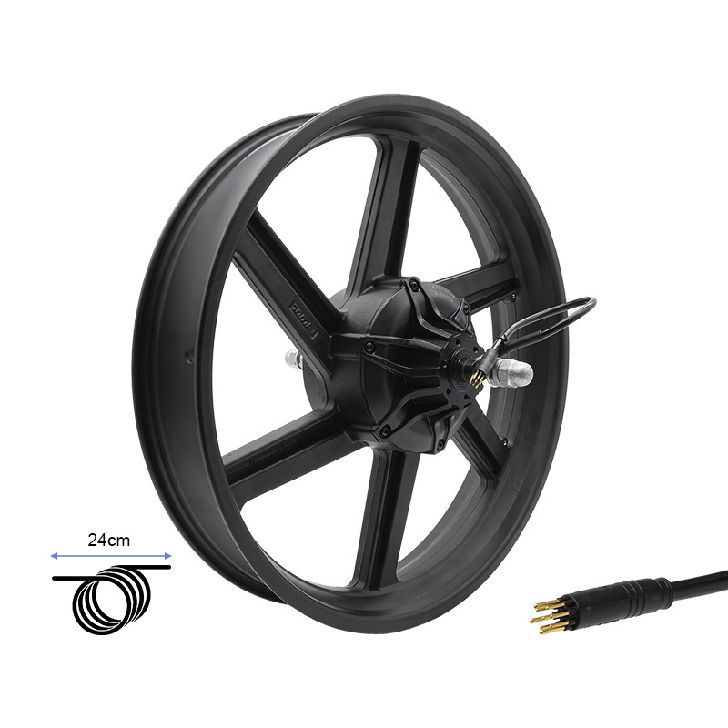 Llanta delantera 20x4,0 con motor 250w 80Nm LITHOR/BRAVE