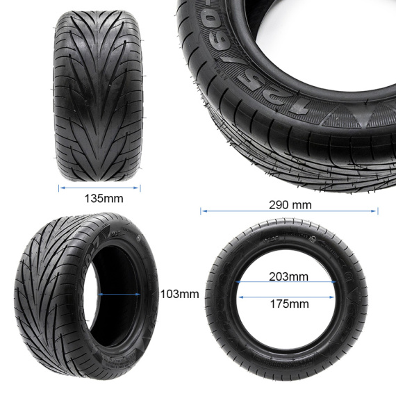Tubeless-band 125/60-7 [CST]