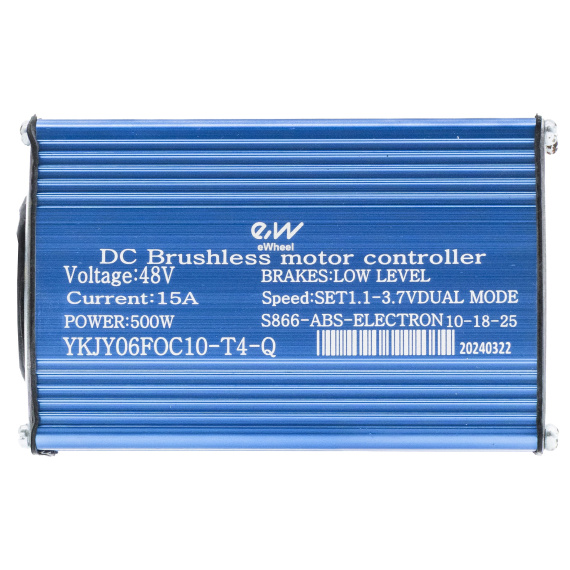 48V 15A 500W-A 10-18-25km/h entdrosselbar - Smartgyro nicht zugelassener Crossover Ewheel
