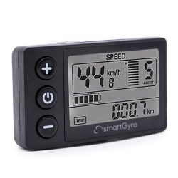 Display S866 con cavo di connessione impermeabile con porta USB SmartGyro