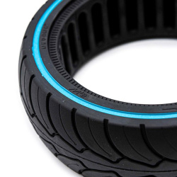Pneu plein ultraléger 8x2,5-6,1/B58 - ligne bleue (compatible avec Dualtron Mini) [Ewheel]