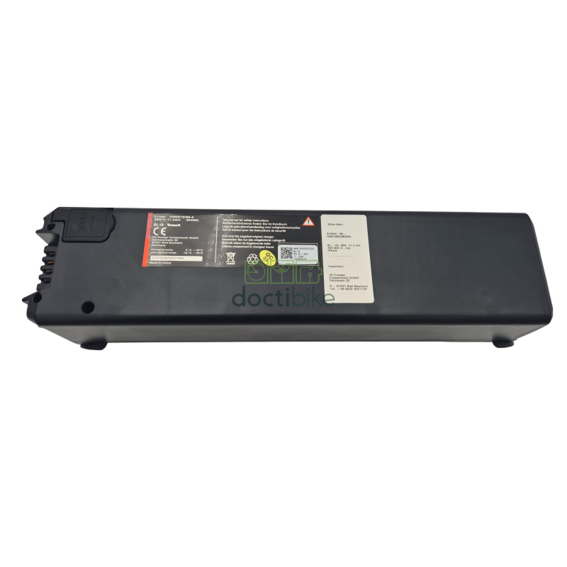 Batería TranzX BL18 de 36 V y 11,2 Ah (400 Wh) - Doctibike