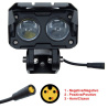 KuKirin G3 Pro headlight with horn