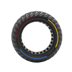Pneu plein 10x2,70-6,5 (10X2,75) – tricolore