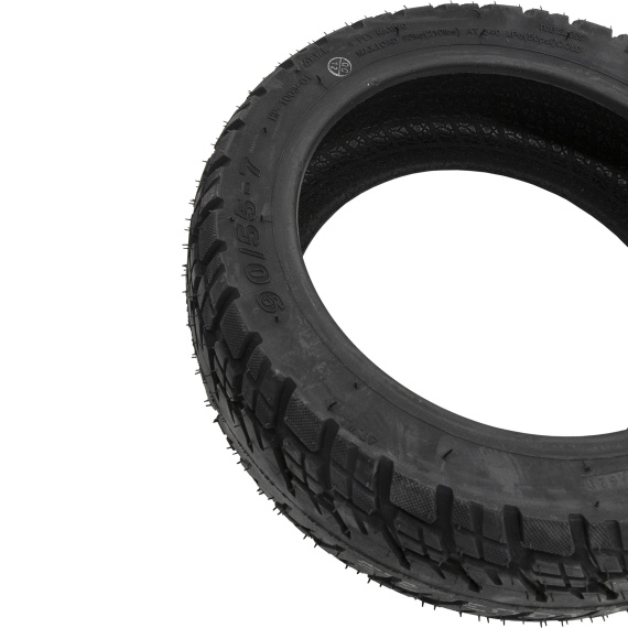 Pneu tubeless off-road 90/55-7 rouge