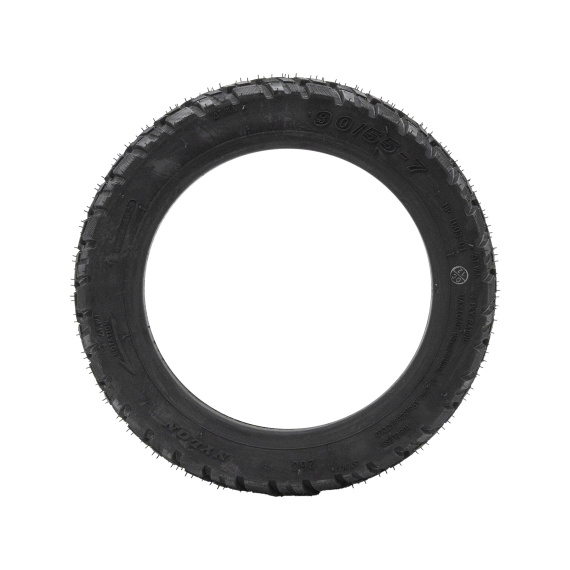 Offroad-band zonder binnenband 90/55-7 rood