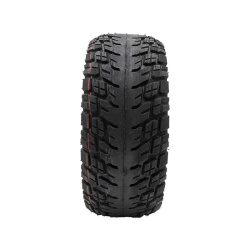 Pneu tubeless off-road 90/55-7 rouge avec gel