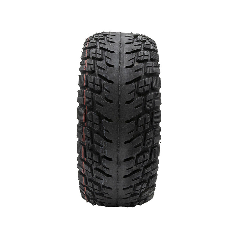 Rode tubeless offroad-band 90/55-7 met gel