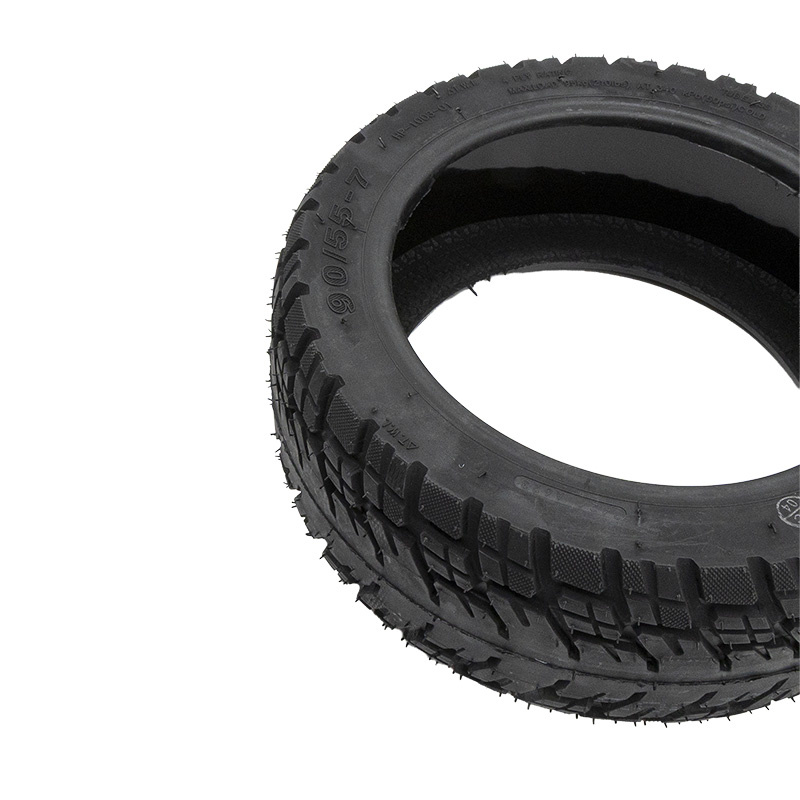 Neumático tubeless offroad 90/55-7 rojo con gel