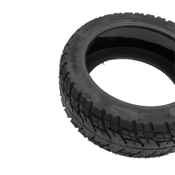 Tubeless Offroad-Reifen 90/55-7 rot mit Gel