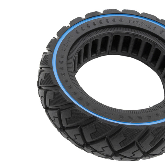 Offroad-Vollreifen 9x3-5,5 blau