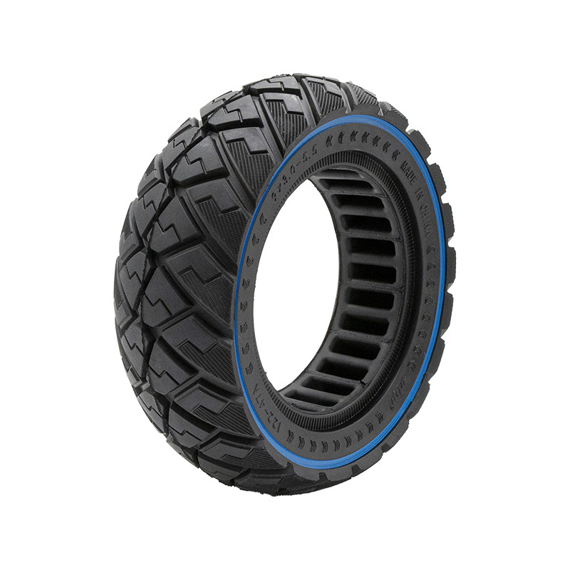 Rueda maciza off-road 9x3-5,5 azul