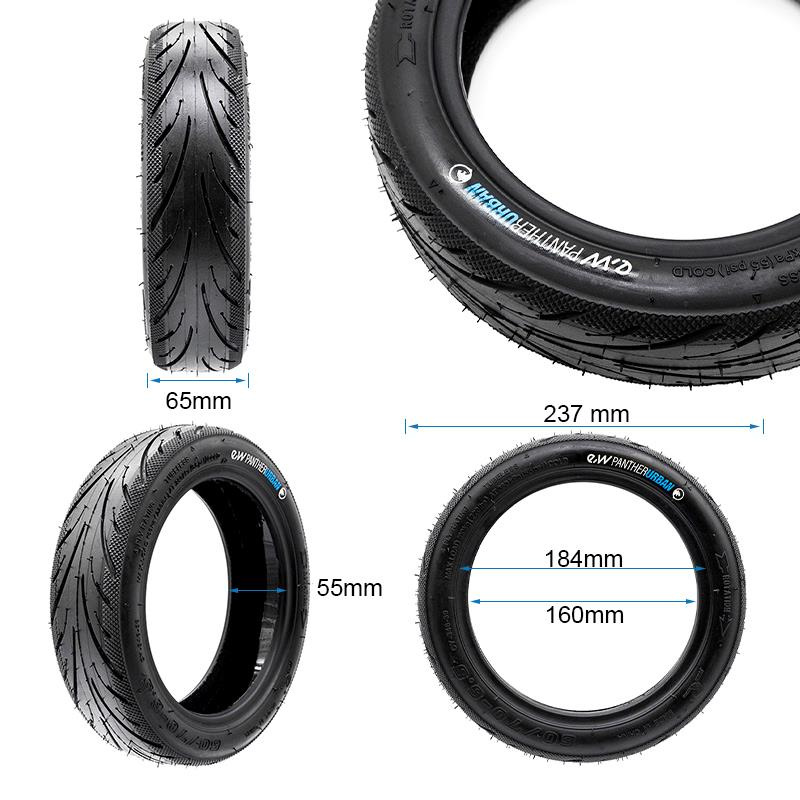 Tubeless Reifen 60/70-6,5 EWHEEL PANTHERURBAN Mit pannensicherem Gel