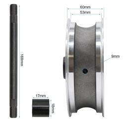 Roue avant Dualtron POP Minimotors