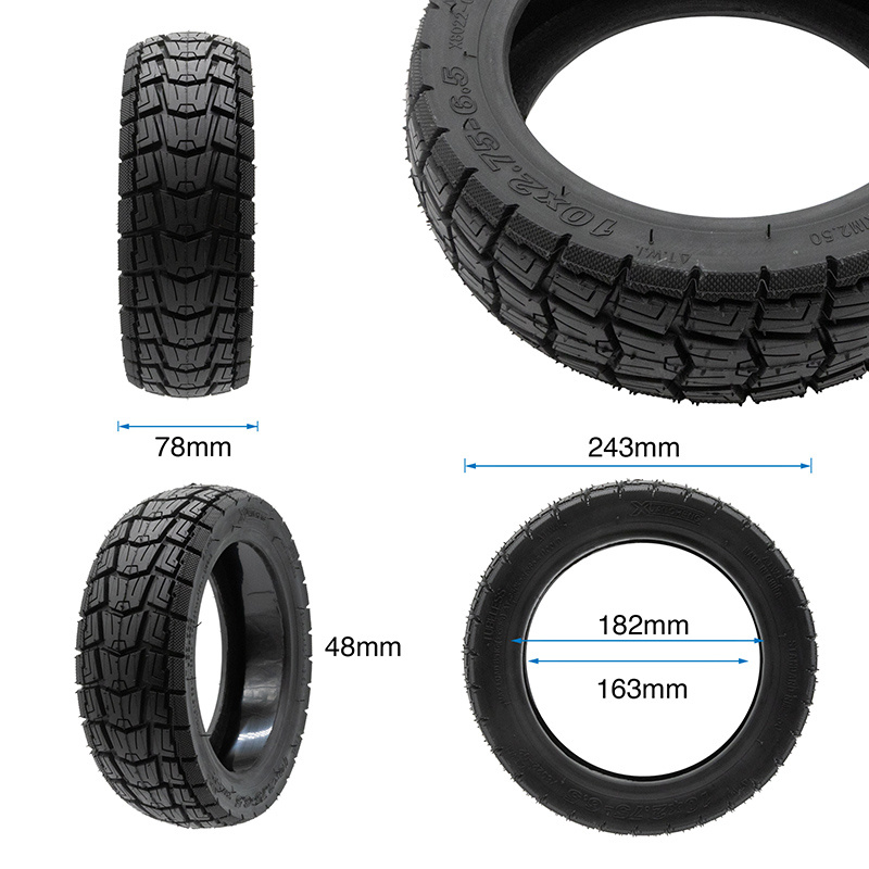 Pneu tubeless tout-terrain 10x2,75-6,5 [Xuancheng] - Edition GEL