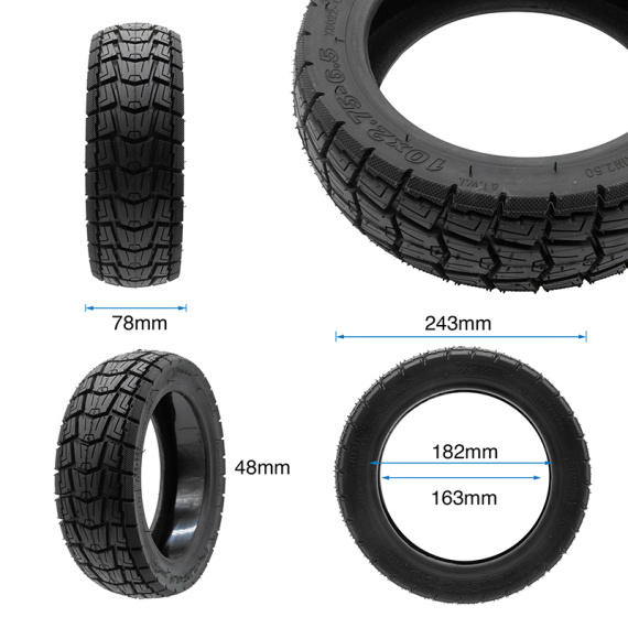 Tubeless offroad-band 10x2,75-6,5 [Xuancheng] - GEL-editie