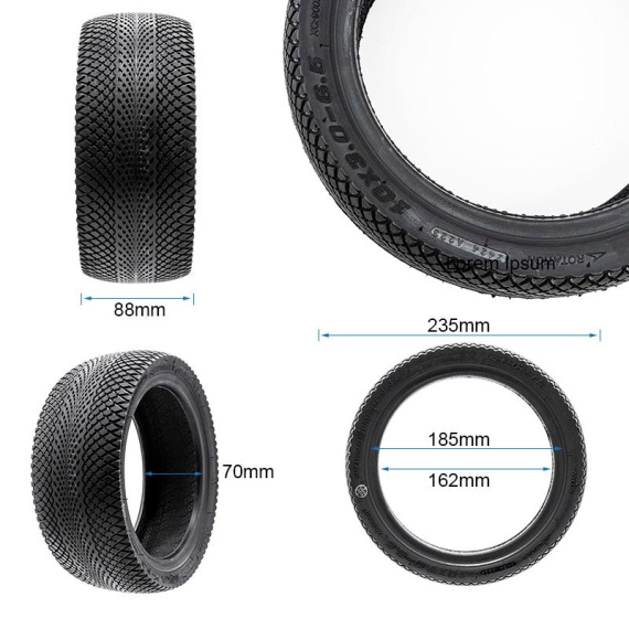 Offroad tubeless tire 10x3-6.5 [Xuancheng]