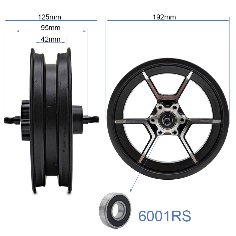 Roue avant Niu KQi300P