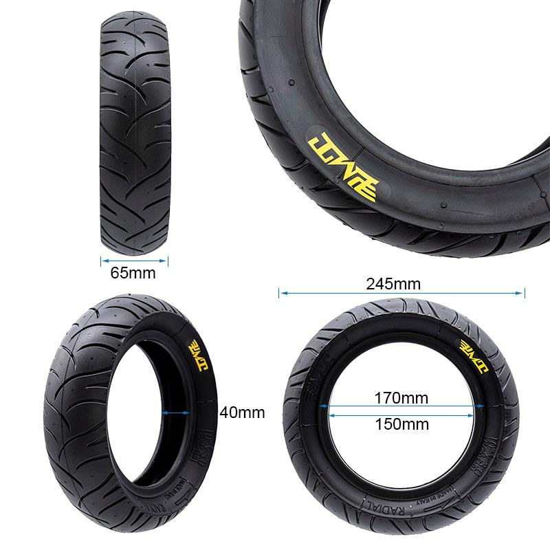Pneu tubeless radial E-Fire 75/250-6 (10x3-6) [PMT]