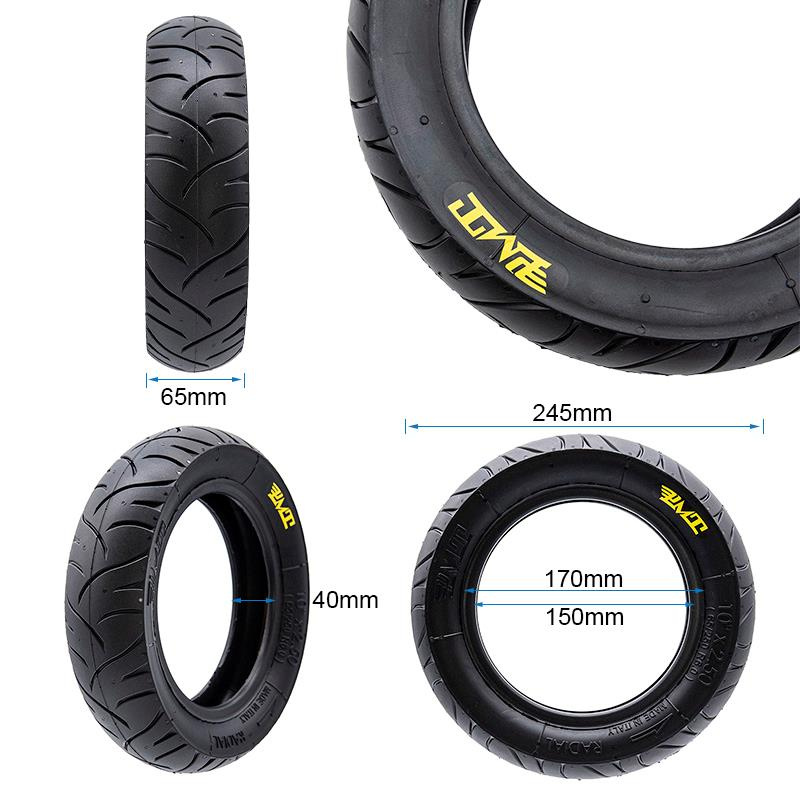 Neumático tubeless radial E-Fire 65/250-6 (10x2,50-6)