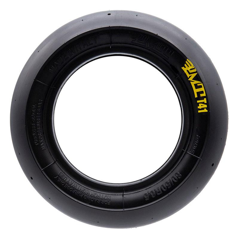 Tubeless radiaalband, zacht, T41 Slick 80/50-6,5 [PMT]