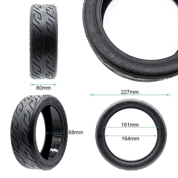 Pneumatico tubeless cityroad 10×2,70-6,5 [Ewheel] New GEL