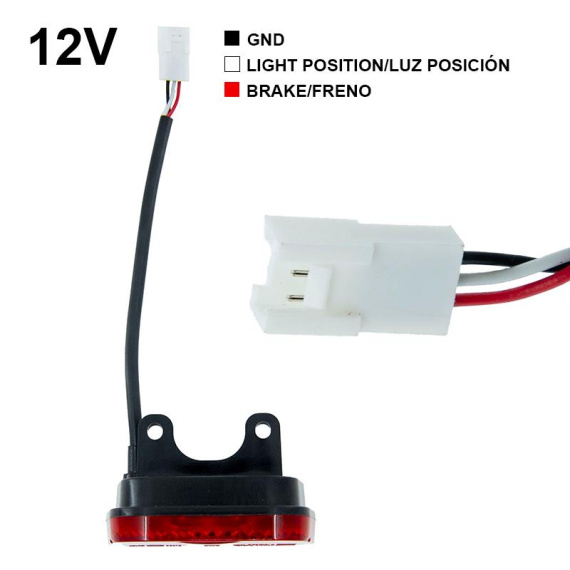 Rear fender light 5V Niu Kqi2 [Niu]