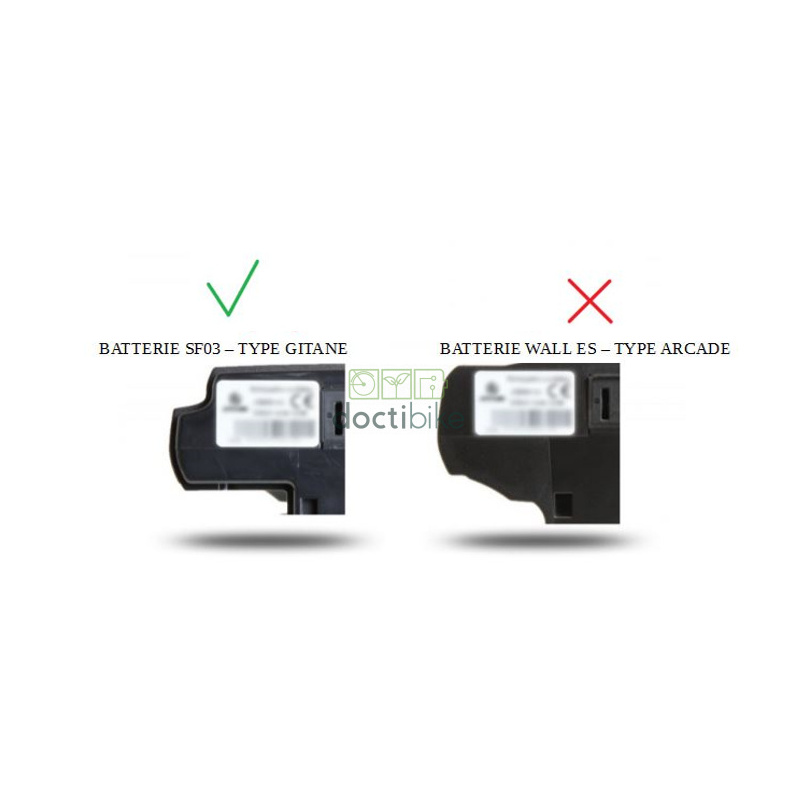 Gepäckträgerbatterie 36V 11Ah E-Going Gitane