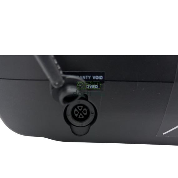 Batterie porte bagages 36V 7,8Ah pour Wayscral Takeaway E100 - vue connecteur de charge