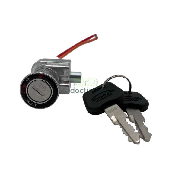 Barillet + clé pour batterie Silverfish