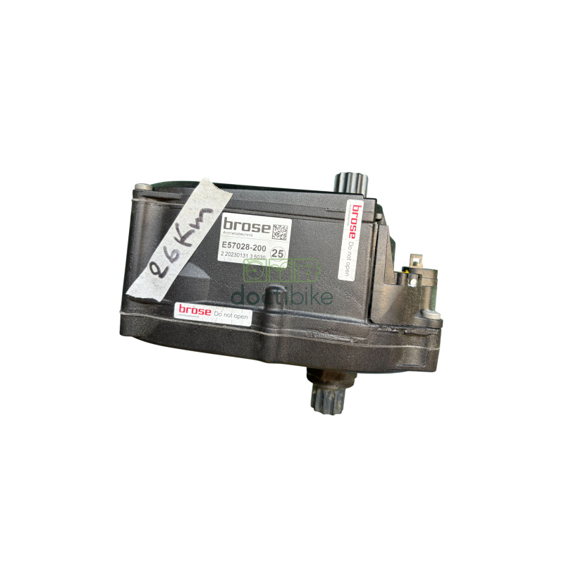 BROSE-Tretmotor, horizontal, 250 W, 36 V, Drive C mag, 25 km/h – E57028-200 – Gebraucht, 26 km