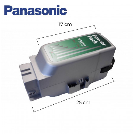 Batterie Doctibike Kompatibel PANASONIC 36V 13 Ah Grau