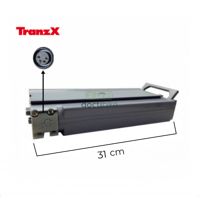 Batería TRANZX BL03 24V 11 Ah Gris