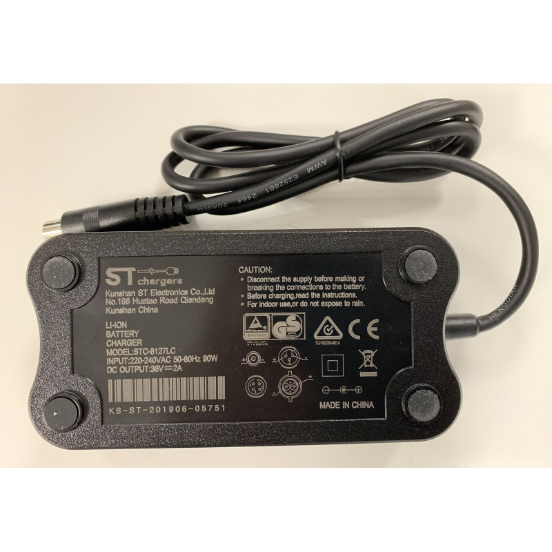 Chargeur De Trottinette Electrique Pour Xiaomi M365 42V 2A Recharge Batterie