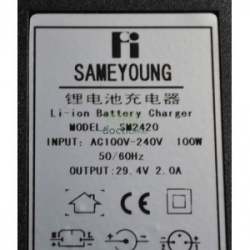 INSTRUCTIONS CHARGEUR LITHIUM 24V