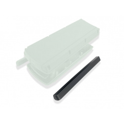 Plastic straight rail for battery Go Swiss Drive Plastic straight rail for battery Go Swiss Drive