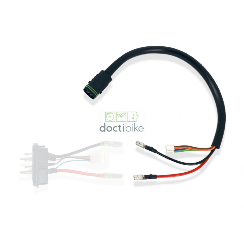 Câble de décharge pour batterie Brose (Eukutec ou Rosenberger) 360 mm